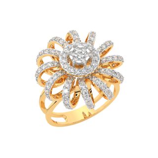 Lily Round Diamond Engagement Ring